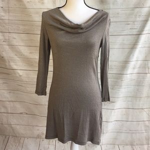 Michael Stars brown metallic maternity tunic 0